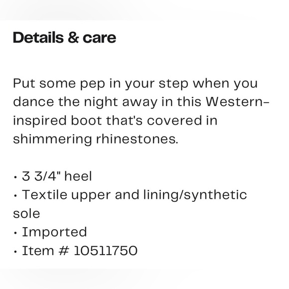 TOP GUY SHOES Alias Rhinestone Western Boot - Picture 10 of 16